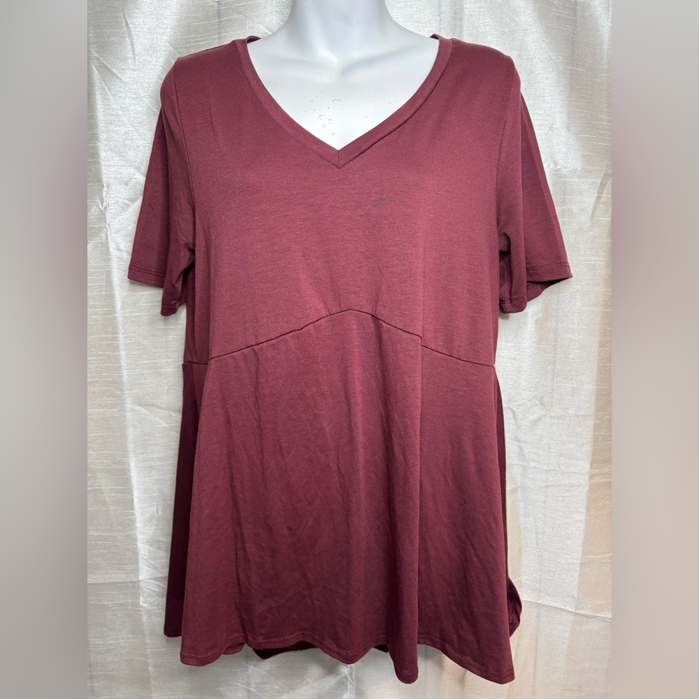 JANA EMPIRE WAIST SWING TOP
